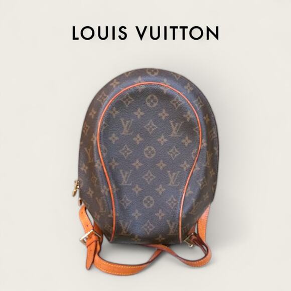 EUC Louis Vuitton Monogram Ellipse Sac a Dos Backpack Brown Vintage LV - Picture 1 of 12